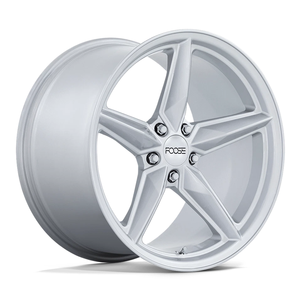 Juego de 4 ruedas 20x11 Foose F174 CF8 plata brillante 5x4,5 (50 mm) Foto 1 de 4