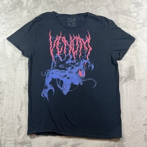 Marvel Venom Black Purple Pink Large L Short Sleeve T Shirt Loot Wear OOP Rare - Picture 1 of 9