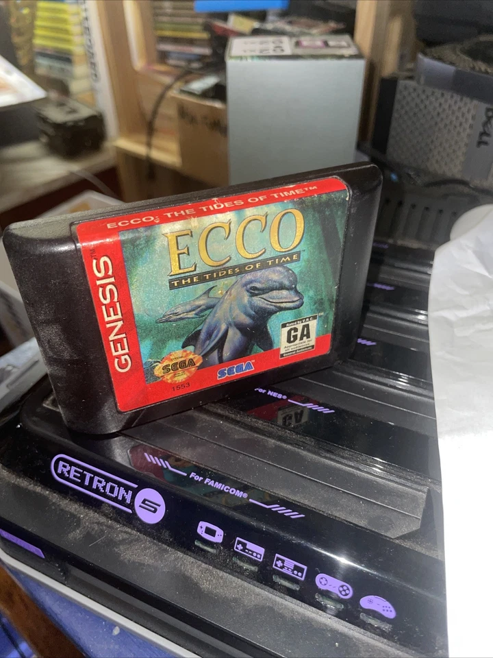 Ecco: The Tides Of Time Sega Genesis Cart Only - Image 1 of 1