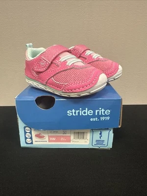 Stride Rite Rosa 3W Rosa Claro Sm Adrian Fácil de Encargar Espuma con Memoria Foto 1 de 4