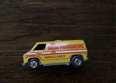 Vintage Hot Wheels 1974 Redline Amarelo Paramédico Super Van - Imagem 1 de 4