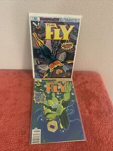THE FLY  #1  (1991) And THE FLY #7 (1992)Lot Of 2 Impact Comics GREAT CONDITION