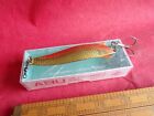 A VINTAGE ABU 18g G TOBY FISHING LURE IN UNRELATED TOMMY BOX
