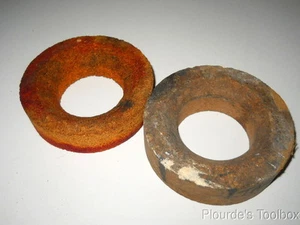 Lote (2) Soportes de anillo de corcho sucio para frascos de 200-500 ml, 105 mm x 55 mm x 30 mm - Imagen 1 de 4