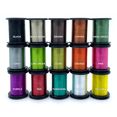 SEMPERFLI NANO SEDA 30D - 18/0 GSP hilo para atar moscas - 15 colores disponibles ¡NUEVO! Foto 1 de 2