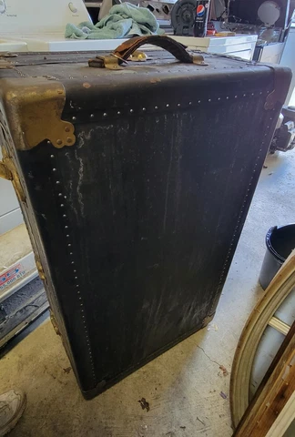 Vintage Hartmann Drawer Wardrobe Steamer Travel Chest Case Trunk Cover
