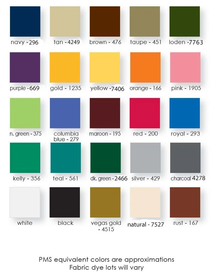 10oz COLORED COTTON CANVAS DUCK 58" wide 100% Cotton - By the Yard  - Image 1 of 1