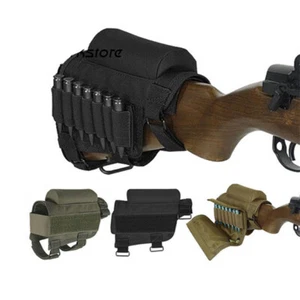 Soporte de cartucho de munición para reposamuelos táctico para .308 .300 .410 - Imagen 1 de 15