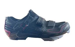 Shimano Women's SH-WM83L MTB Mountain Bike Shoes 40 Black SPD Cycling - Picture 1 of 7