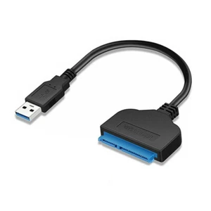 H09 USB 3.0 auf SATA Kabel USB Sata 7+15pin Konverter für 2,5 Zoll Festplatte - Afbeelding 1 van 10