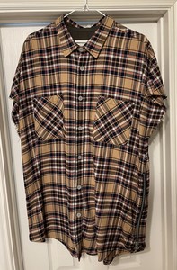 fear of god button up shirt