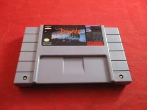 Bram Stoker's Dracula (Super Nintendo SNES, 1992) game WORKS! - Picture 1 of 2