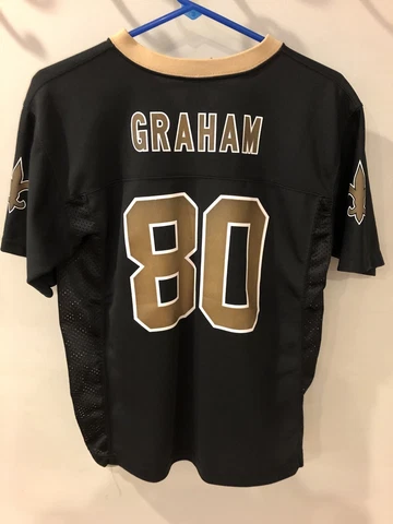 Jimmy Graham New Orleans Saints NFL Team Apparel Youth Jersey Size Large 14/16 Cover