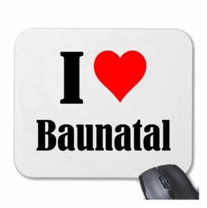 MOUSEPAD Mauspad I Love Baunatal Ich Liebe Baunatal - Bild 1 von 1