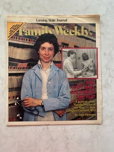 Family Weekly magazine, August 18, 1985, cover: Dr. Jane Triplett Carswell - Picture 1 of 2