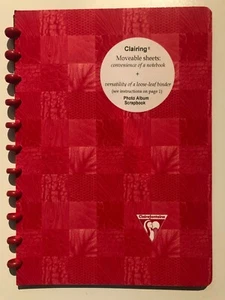 NEU Clairfontaine Clairing Fotoalbum Sammelalbum - schwarze Seiten (Hot Pink Cover) - Bild 1 von 2