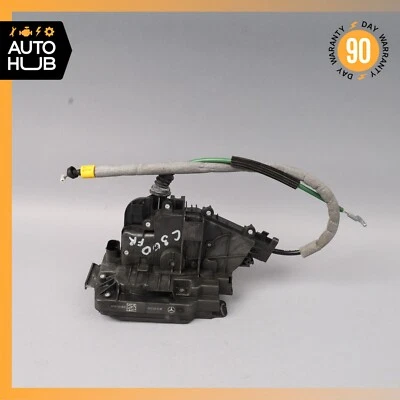 Actuador de pestillo de cerradura de puerta delantera derecha 15-20 Mercedes W205 C300 C350e OEM 41k Foto 1 de 4