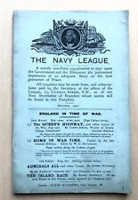 The Navy League Members Annual Report 1900 - Statistics Articles Analysis 100+pp