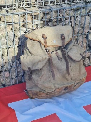 Schweizer Armee K31 Gebirgsjäger Rucksack / Swiss Army K31 Carbine Backpack AR8 - Bild 1 von 4