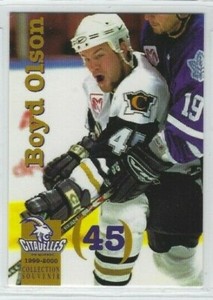 Boyd Olson 1999-2000 Quebec Citadelles (AHL) 