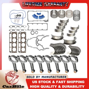 Engine Rebuild Re-Ring Kit & ConRod For For GM LS GEN III 6.0L 5.7L 5.3L 4.8L V8 - Picture 1 of 25