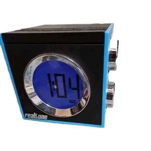 RealTone RT205 AM/FM Dual Alarm Clock Cube - Picture 1 of 6