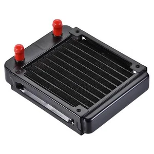 Wasserkühlung Kühler für PC CPU 155mm x 120mm x 32mm mit 10 Aluminiumrohren - Picture 1 of 6