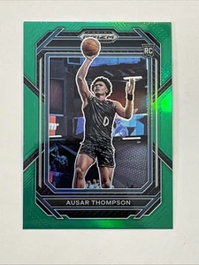 2023-24 Panini Prizm Draft Picks - Green Prizm #17 Ausar Thompson (RC) - Bild 1 von 2