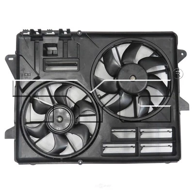 Conjunto de ventilador de radiador y condensador doble TYC 623350 para Ford Mustang 15-21 Foto 1 de 3