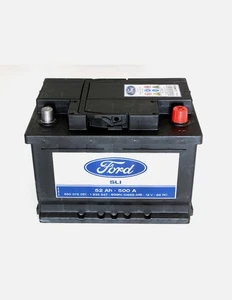Batteria Originale ford silver Calcium 52 Ah 500A - Foto 1 di 1