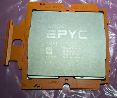 AMD EPYC 9184X Server Processor (4.2 GHz, 16 Cores, Socket SP5) Tray -... - Image 1 of 2
