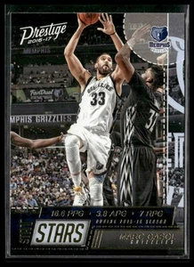 2016-17 Panini Prestige #8 Marc Gasol Stat Stars - Picture 1 of 2