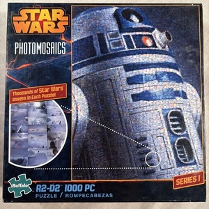 Star Wars R2-D2 1000 Piece Jigsaw Puzzle Photomosaics Series 1 Buffalo - Picture 1 of 6