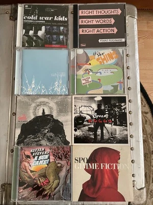 00's Indie Rock 8 CD LOT - Shins Spoon Ferdinand Cold War Sufjan — 第 1/2 张图片