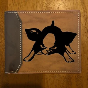 Iggy JoJo's Bizarre Adventure Leather Wallet Bifold Premium Quality NEW - Picture 1 of 5