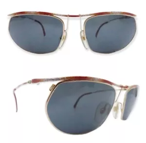 Occhiali da sole unisex Christian Dior anni '80 metallo, mod 2629, made in Austria, NOS - Foto 1 di 5