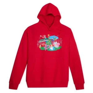 Walt Disney 2023 Do Not Open Till Christmas Pullover Hoodie Rot Gr. Herren M - Bild 1 von 2