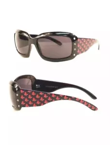BOSTON RED SOX SUNGLASSES BLING CRYSTAL UV PROTECTION WOMENS SUNGLASSES - Picture 1 of 6