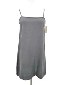 New Flynn Skye Molly Mini Slip Dress Womens S Solid Grey - Picture 1 of 5