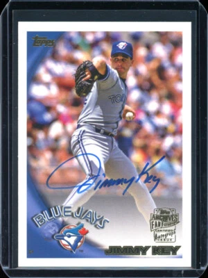 2022 Topps "archives"  JIMMY KEY autograph AUTO blue jays - Image 1 of 2