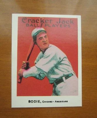 1915 CRACKER JACK   PING BODIE  # 79  CHICAGO WHITE SOX - Image 1 of 4
