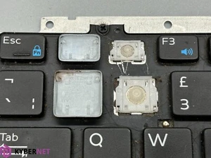 Dell Latitude 7290 Series Laptop UK Keyboard Single Keys w/Hinges &Rubbers - Picture 1 of 2