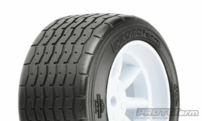 Protoform VTA Vintage Class 31mm RearTouring Car Tires/White Wheel PRO10139-17 - Image 1 of 2