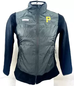 NEW Pittsburgh Pirates Columbia Basin Butte Omni- Heat Black Jacket Women's L - Picture 1 of 11