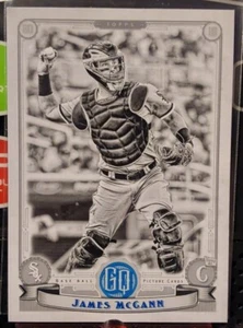 2019 Topps Gypsy Queen Black & White James McCann #d 48/50 - Picture 1 of 2
