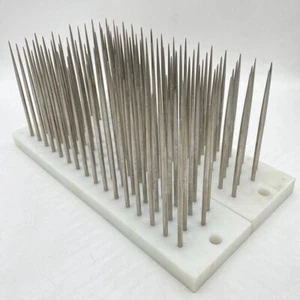 Hair Hackle 60 Pcs Needle Crochet Locks Machine Weft Comb Wigs Braids Hook Tools - Picture 1 of 24