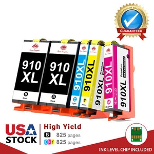 910XL Ink Cartridge Compatible For HP OfficeJet Pro 8010 8020 8022 8025 8028 Lot - Picture 1 of 13