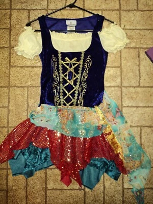 Vestido gitano / Disfraz de Halloween. Talla Niña Med. Foto 1 de 4