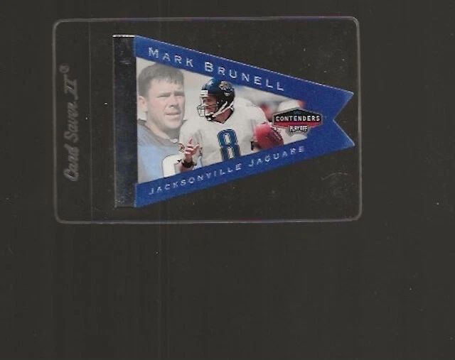 1998 PLAYOFF PENNANTS BLUE FELT MARK BRUNELL #44 - Image 1 of 1