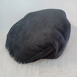 PENDLETON Newsboy Gorra Sombrero Talla Grande Negro Microsueda Hecho en EE. UU. - Imagen 1 de 14